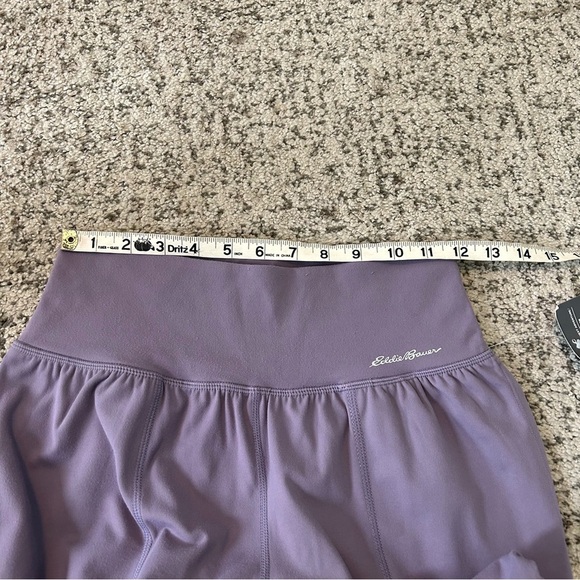 NWT Eddie Bauer Purple Hi-Rise Ankle Cuff Joggers Size XS - Picture 8 of 10